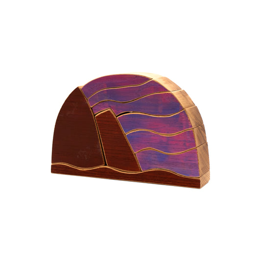 Wooden Puzzle (Sunrise/Sunset)