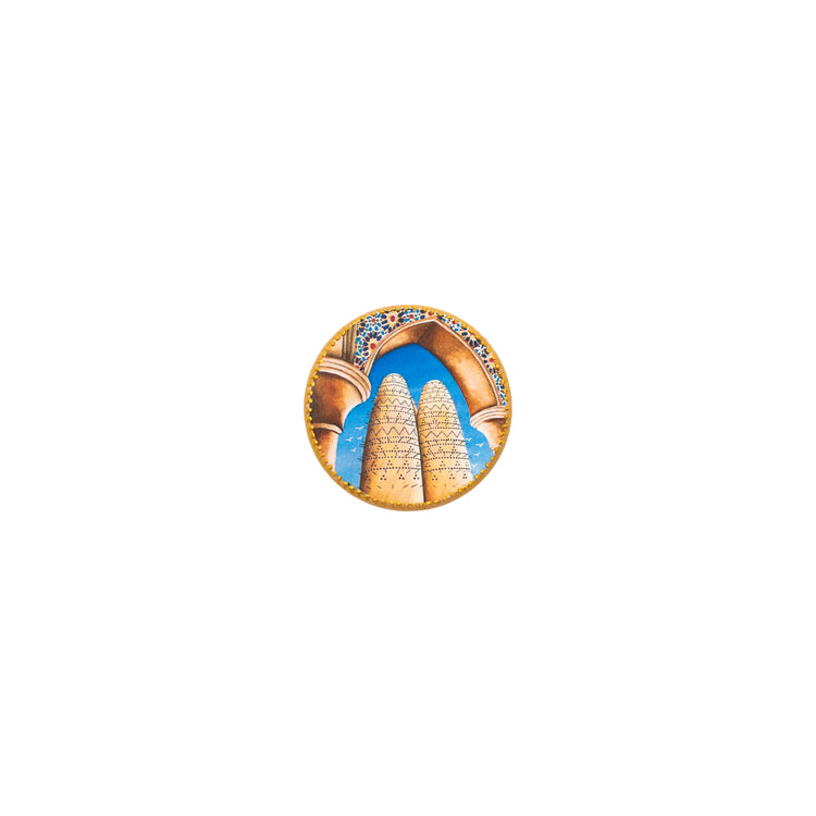 Magnet (Round Pigeon Towers, M)