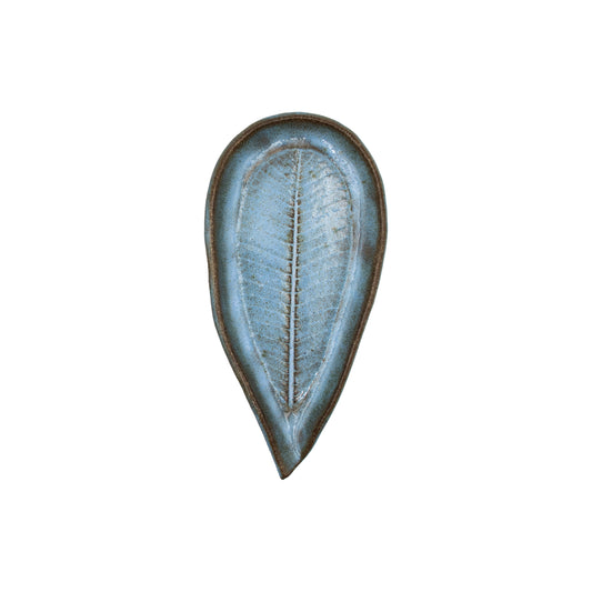 Ceramic Leaf Design Plate (Big)