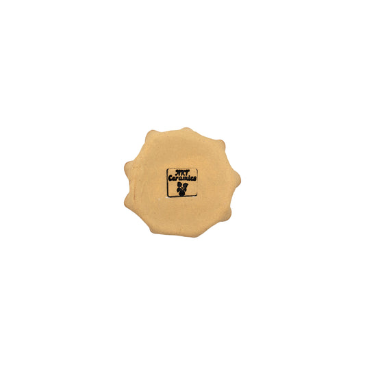 Ceramic Moon Plate (Orange)