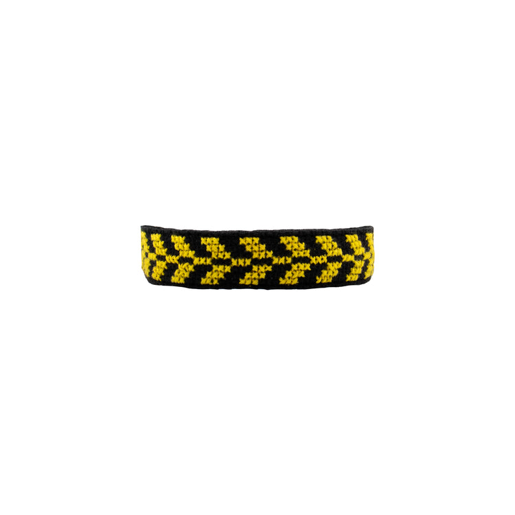 Tatreez Bracelet (Yellow/Black)