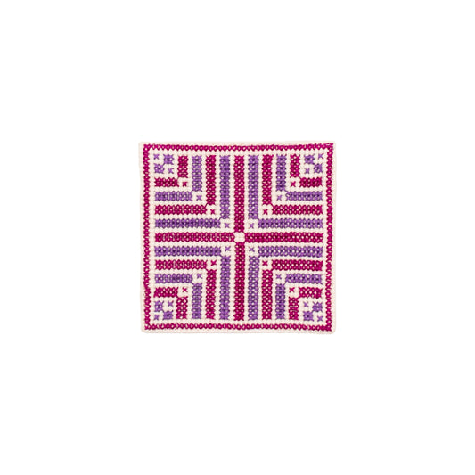 Tatreez Coaster (Purple)