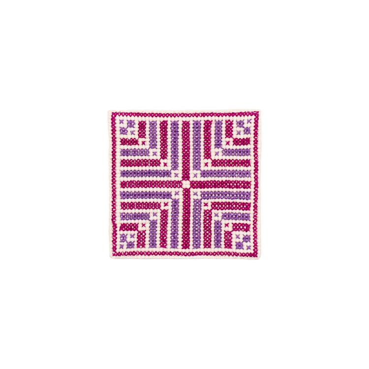 Tatreez Coaster (Purple)