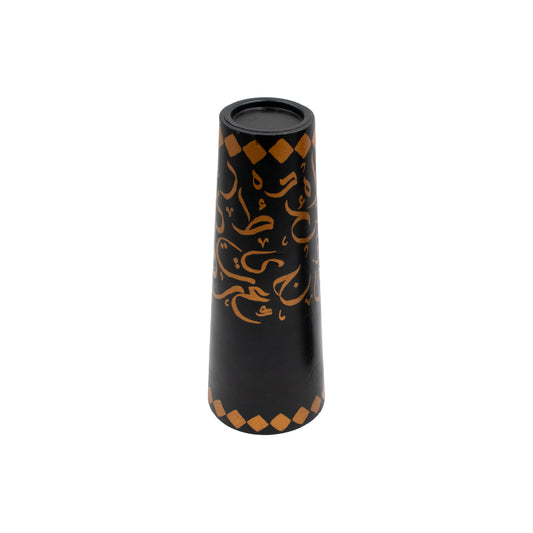 Hand Painted Calligraphy (Candle Holder)