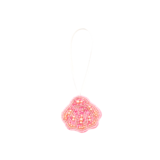 Bag Charm Seashell (White)