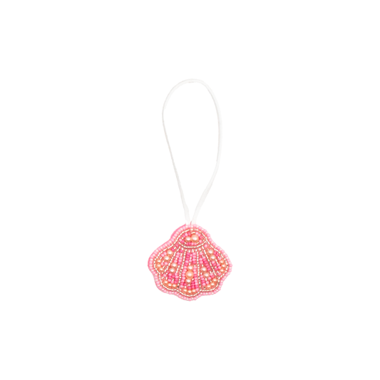 Bag Charm Seashell (White)
