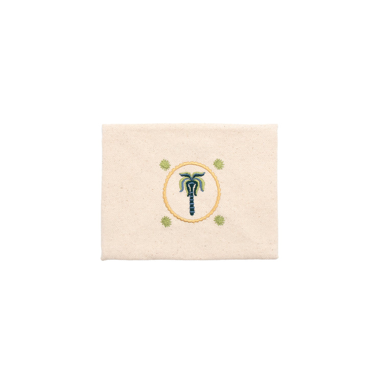 Fabric Money Envelope (Green) Moonlit Oasis