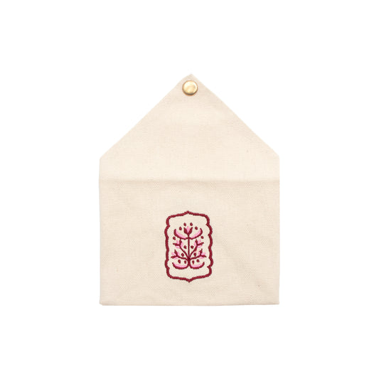 Fabric Money Envelope (Pink) Moonlit Oasis