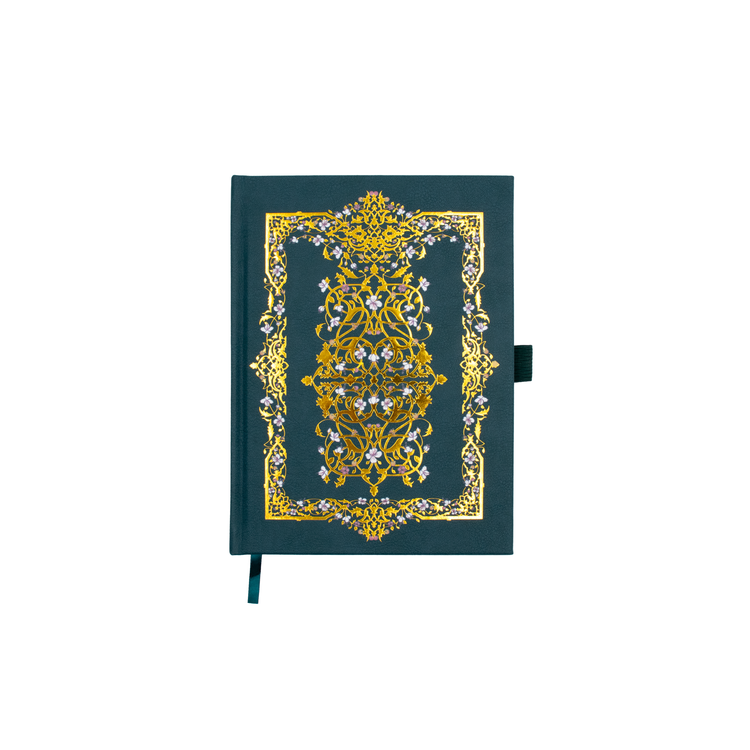 Dalu x Wadha Al-Athba Leather Notebook A5 Dotted (Blue)