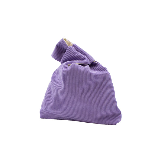 Mini Knot Wrist Bag Purple