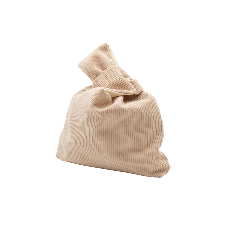 Mini Knot Wrist Bag Beige