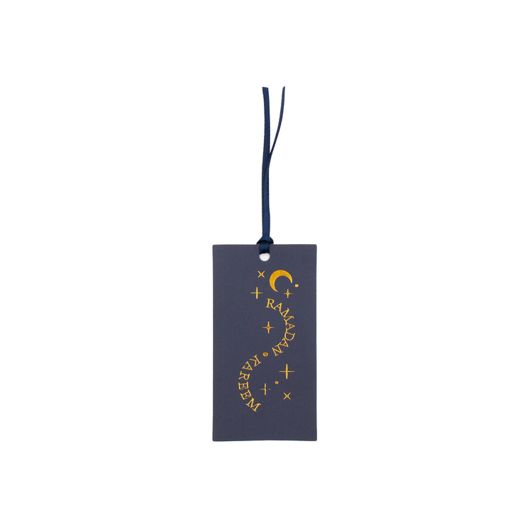 Ramadan Kareem Gift Tag Blue