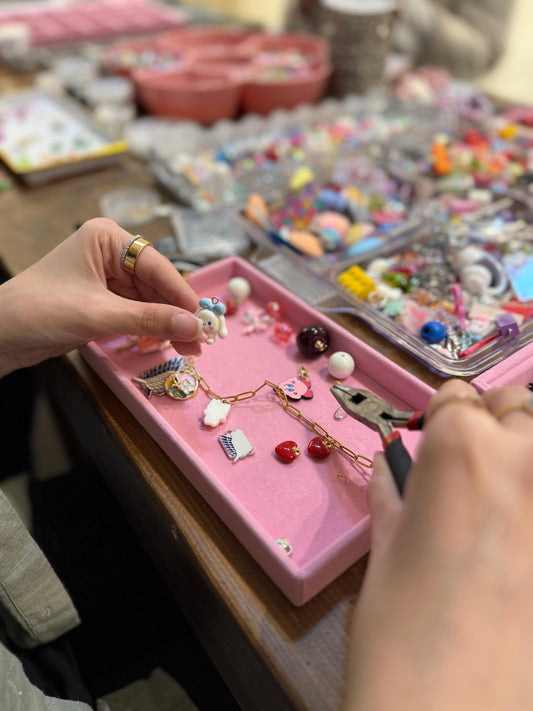 Bead & Charm Workshop by Sawsan (21/07/2025, 7:30PM - 8:45PM)
