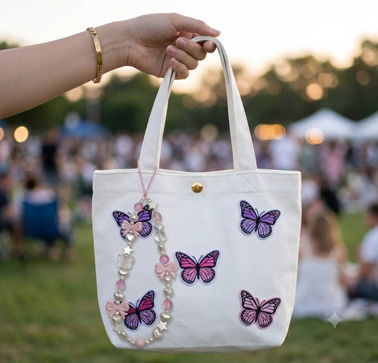 Custom Mini Tote & Bag Charm Workshop by  Douaa (02/08/2026, 4:00 PM – 6:00 PM)