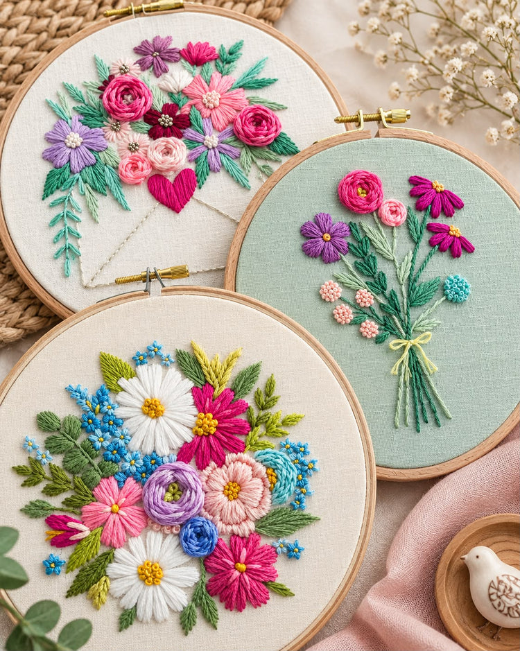 Hand Embroidery Workshop by Fidha Asiya (25/09/2026, 4:00 PM – 6:00 PM)