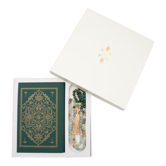 Quran and Tasbih Set Green Souq Remix